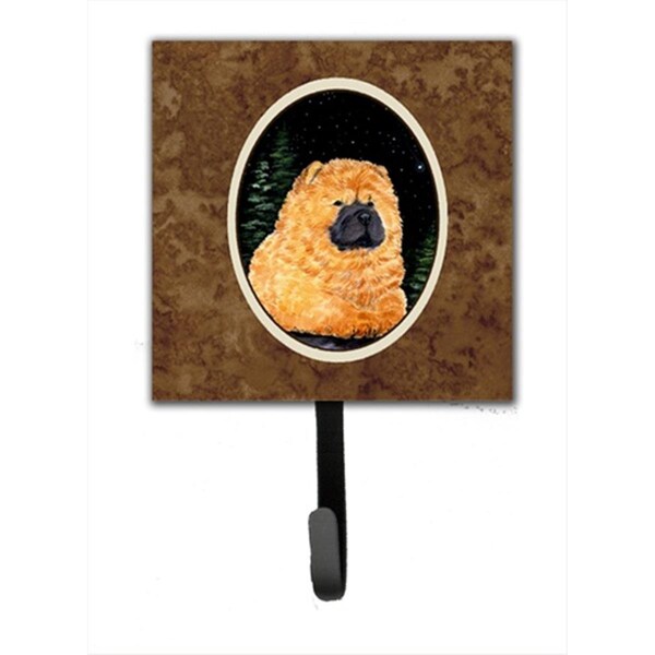 Micasa Starry Night Chow Chow Leash Holder Or Key Hook MI718753 - main